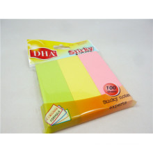 Manufacturer Direct Sale 3inchx3inch 3 Neon Colors Comibation Sticky Note